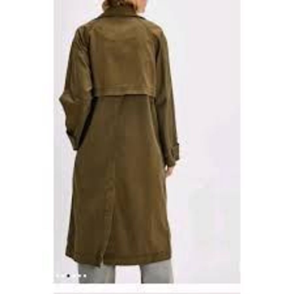 FREE PEOPLE We The Free Perry Washed Trench - Army - Picture 2 of 10